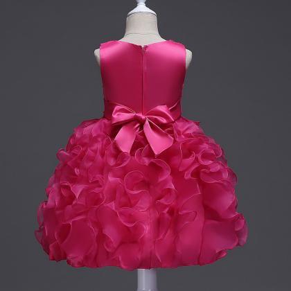 Little Girl Tutu Dress Princess 2017 Ruffles Lace..