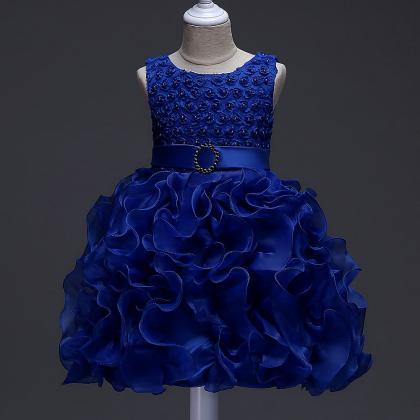 Little Girl Tutu Dress Princess 2017 Ruffles Lace..
