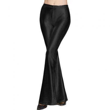 Fashion Women Sequined Flare Pants ..