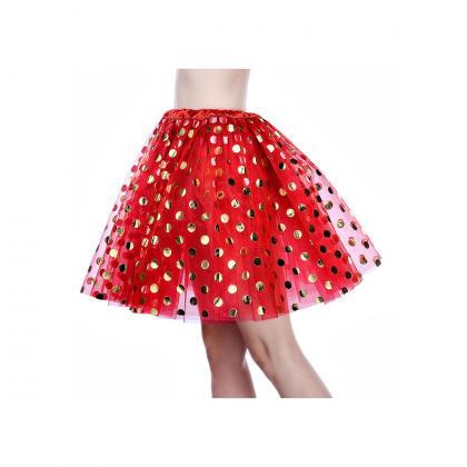  Adult Tutu Skirt Sequin Gilding Po..