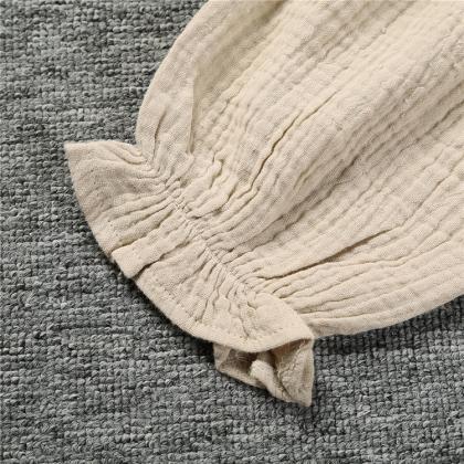 Baby Boys Girls Harem Pants Casual Linen Summer..