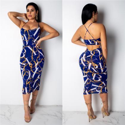 Women Pencil Dress Summer Casual Sp..