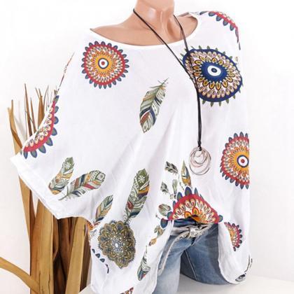  Women casual tops new style loose ..