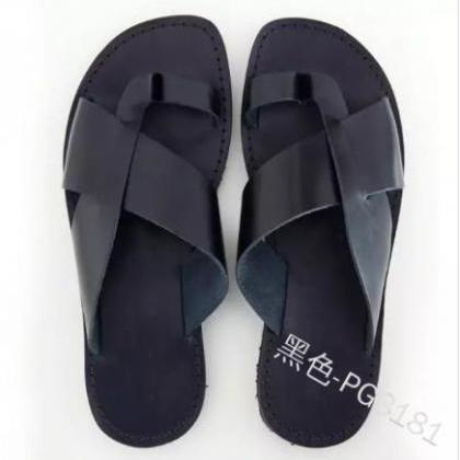 men Sandals Fashion Summer Flats We..