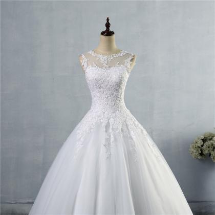 Women wedding dress plus size O nec..