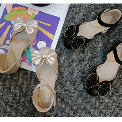 New girl sandals, summer bow prince..
