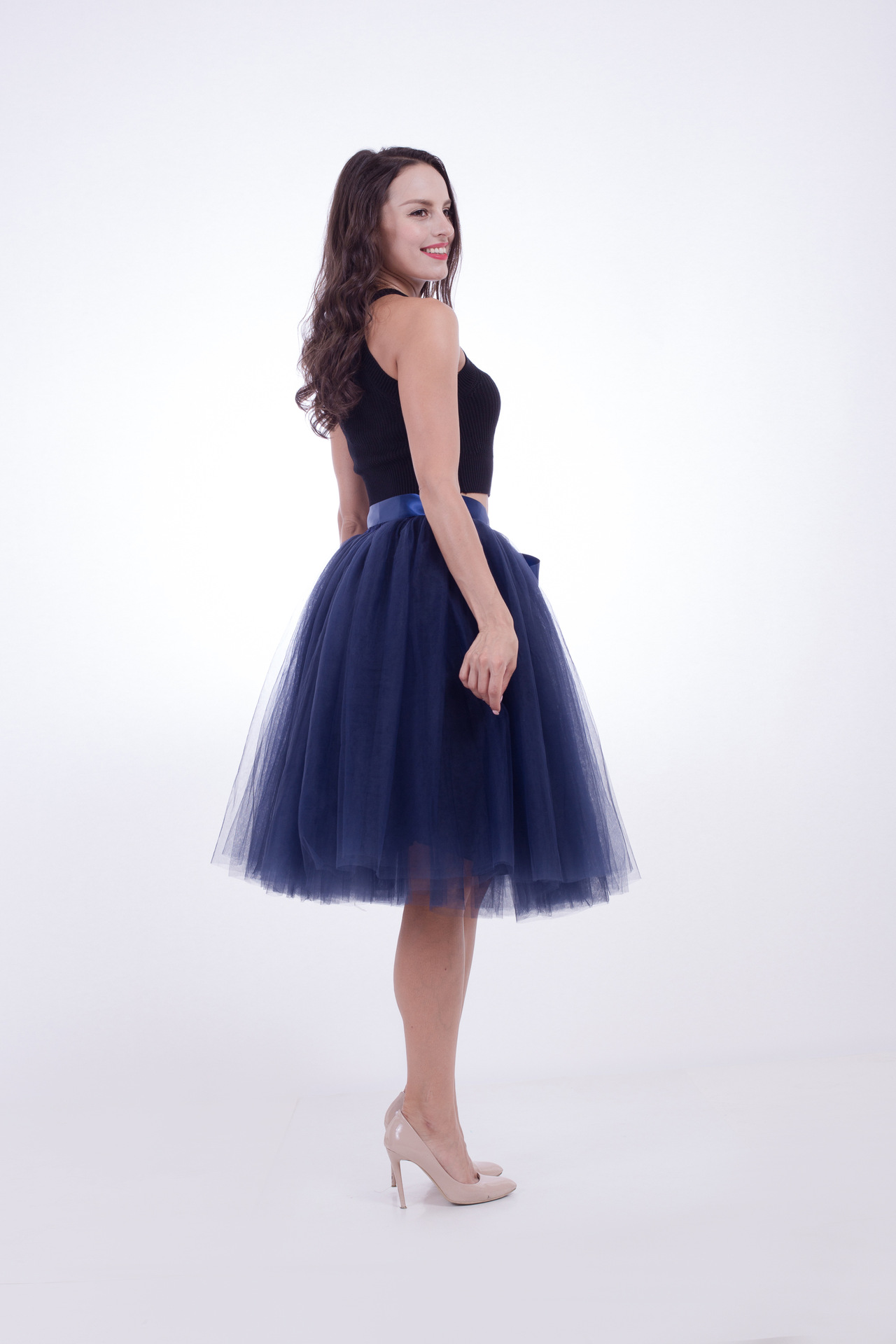 navy tutu skirt