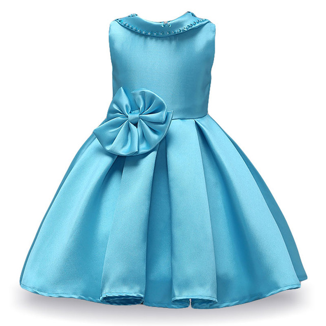 sky blue dress for kids