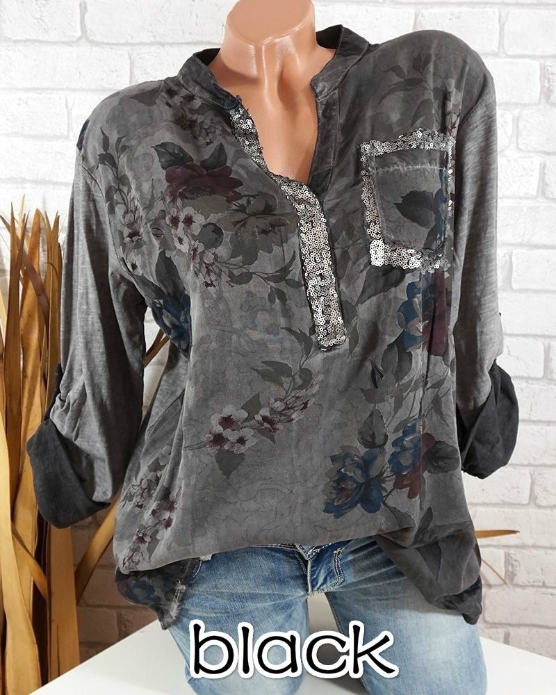 boho long sleeve shirt