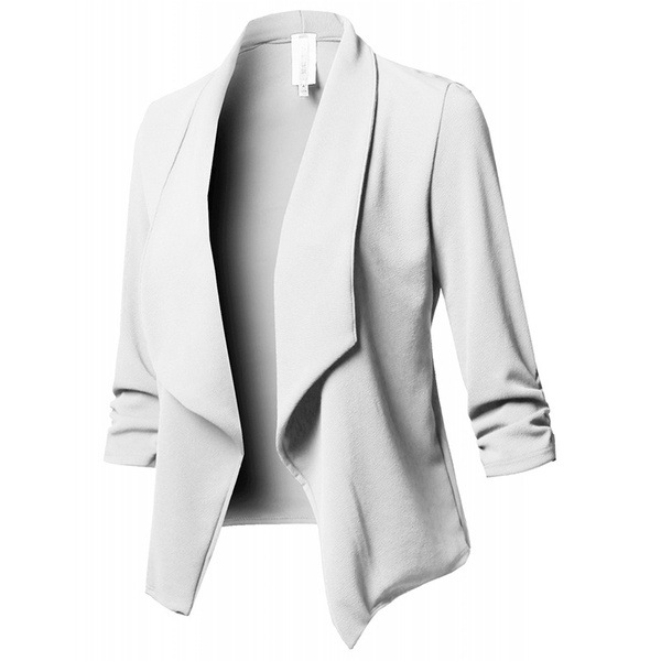 Women Suit Coat Casual Long Sleeve Autumn Work Office Business