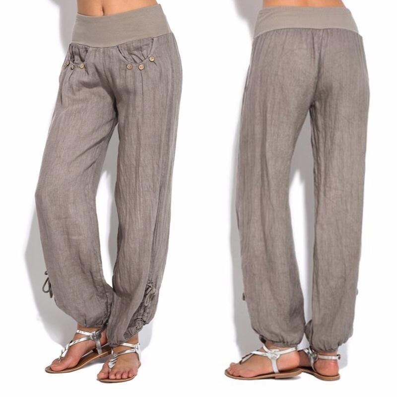 low rise palazzo pants