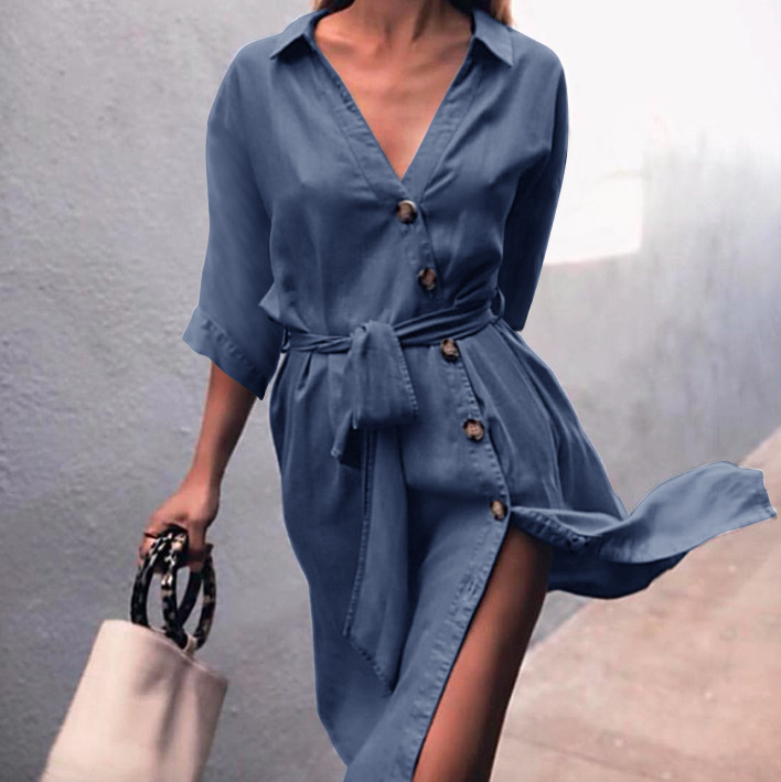 denim dress loose