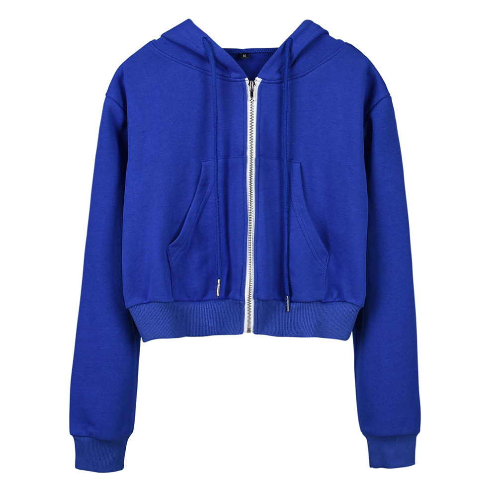 royal blue zip up hoodie