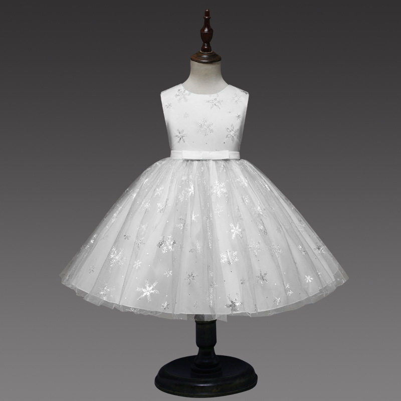 girls snowflake dress