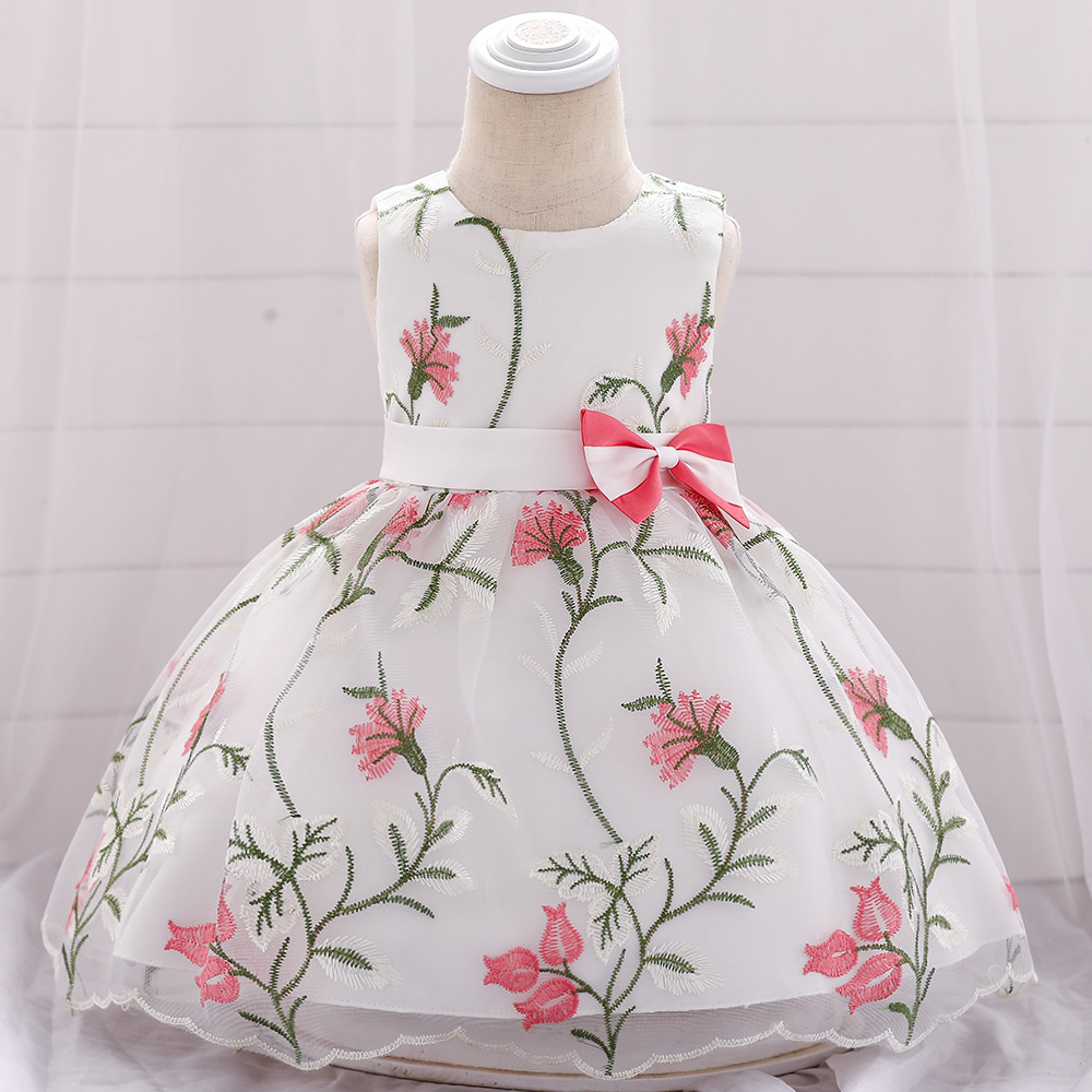 new born baby dress embroidery