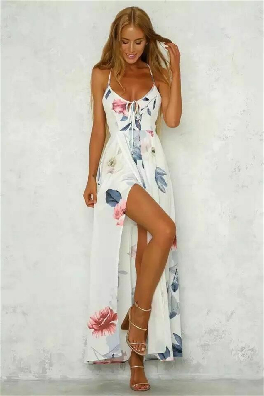 long summer party dresses