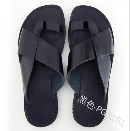 men Sandals Fashion Summer Flats Wedges Open Toe Ankle Beach Shoes Roman Slippers Sandals For men