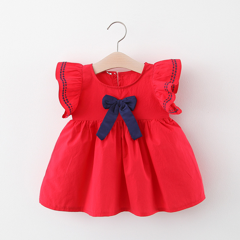 Fashion Children Clothes Summer Cotton Baby Girl Dresses