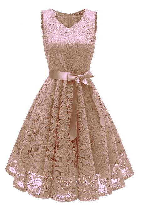 Lace dresses | Sleeveless lace dress, lace midi dress | Luulla