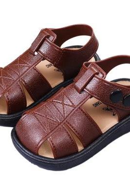  Summer boys shoes, 1-4 years old baby sandals children's non-slip sandals, infant toddler shoes. children's beach shoes