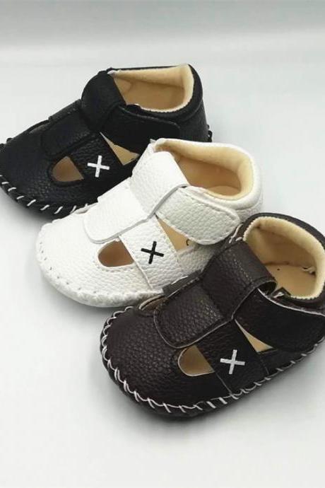 Baby sandals 0-1 years old toddler shoes summer soft bottom non-slip baby shoes baby shoes