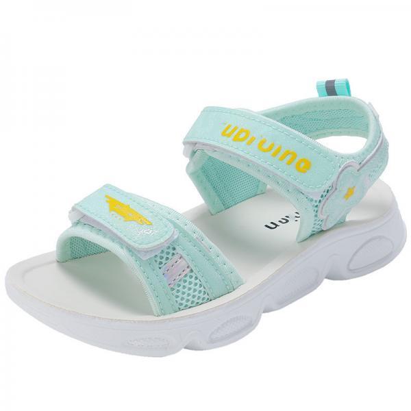 Girls sandal shoes, girls summer students shoes, light soft soft solid shoes, bottom casual beach shoes, big children shoes,